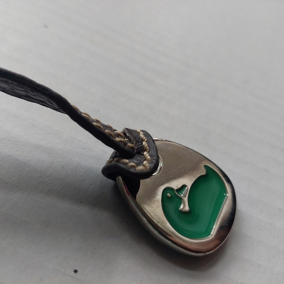 Replacement Dooney and Bourke Keychain GReen HANGTAG - Picture 1 of 3